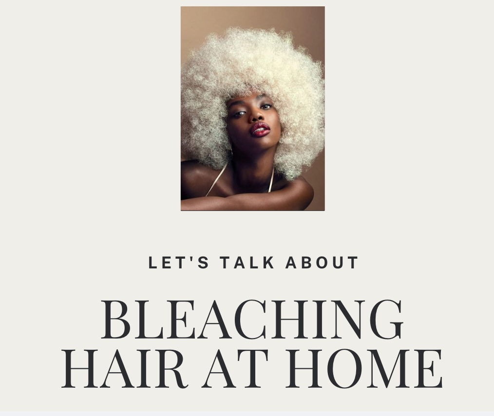BLEACHING TEXTURED HAIR AT HOME EBOOK